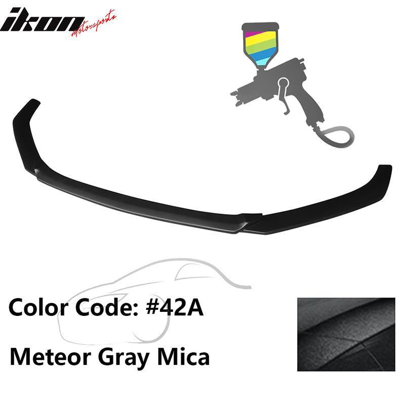 2014-2017 Mazda 3 V1 Style Painted Front Bumper Lip Spoiler PP