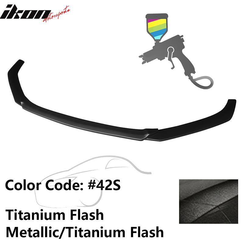 2014-2017 Mazda 3 V1 Style Painted Front Bumper Lip Spoiler PP