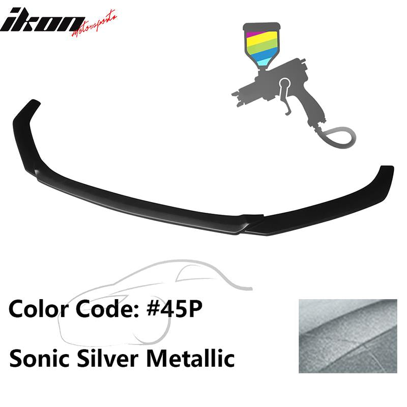 2014-2017 Mazda 3 V1 Style Painted Front Bumper Lip Spoiler PP