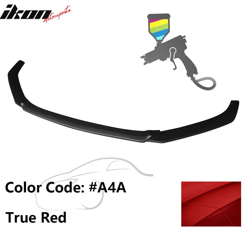 2014-2017 Mazda 3 V1 Style Painted Front Bumper Lip Spoiler PP