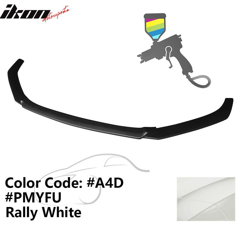 2014-2017 Mazda 3 V1 Style Painted Front Bumper Lip Spoiler PP