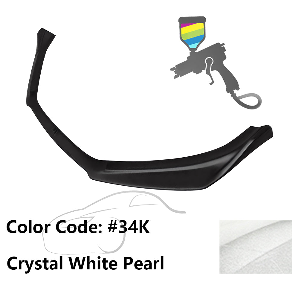 2014-2017 Mazda 3 V2 Style Front Bumper Lip PP