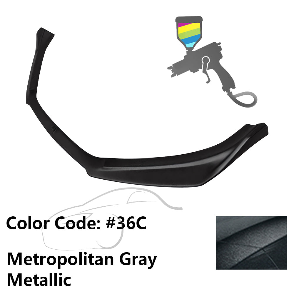 2014-2017 Mazda 3 V2 Style Front Bumper Lip PP