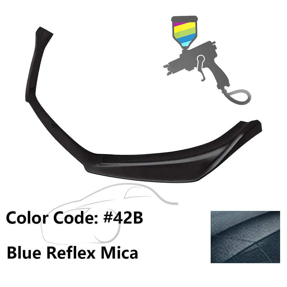 2014-2017 Mazda 3 V2 Style Front Bumper Lip PP