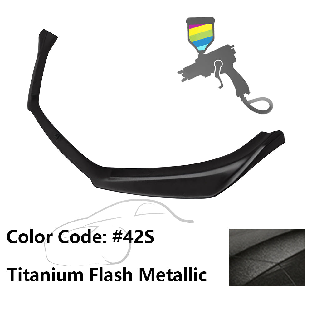 2014-2017 Mazda 3 V2 Style Front Bumper Lip PP