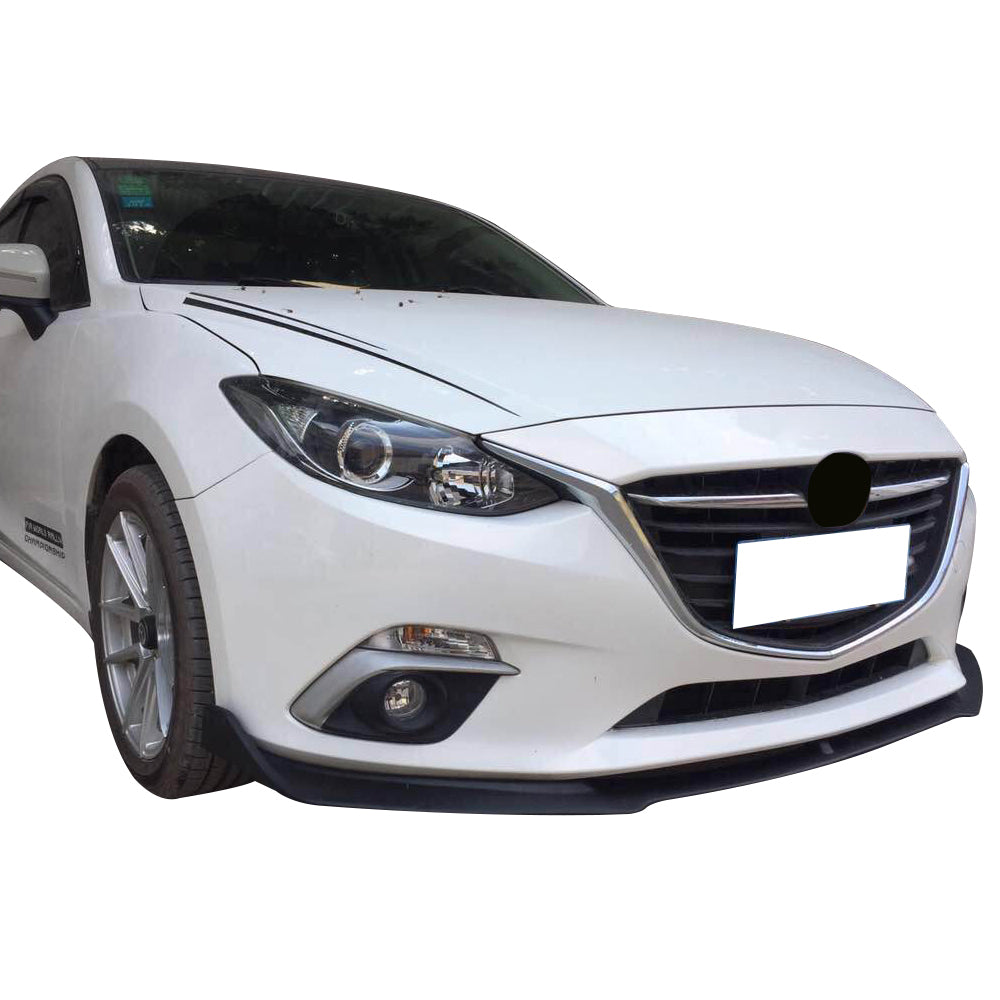2014-2017 Mazda 3 V2 Style Front Bumper Lip PP