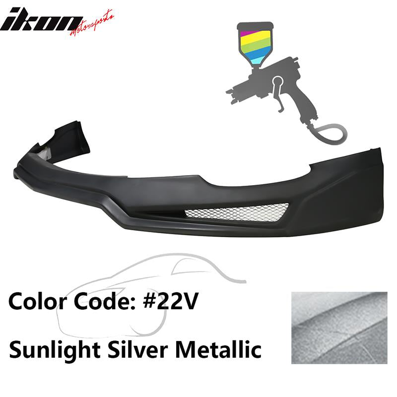 2014-2016 Mazda 3 V3 Style Painted Front Bumper Lip Spoiler PP