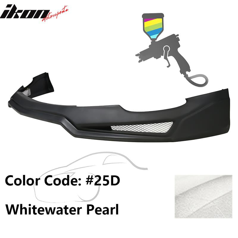 2014-2016 Mazda 3 V3 Style Painted Front Bumper Lip Spoiler PP