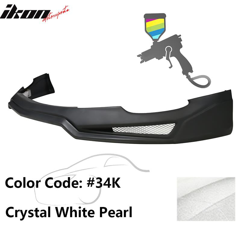 2014-2016 Mazda 3 V3 Style Painted Front Bumper Lip Spoiler PP