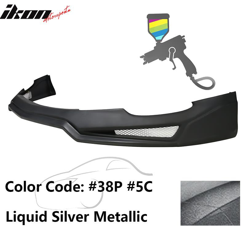 2014-2016 Mazda 3 V3 Style Painted Front Bumper Lip Spoiler PP