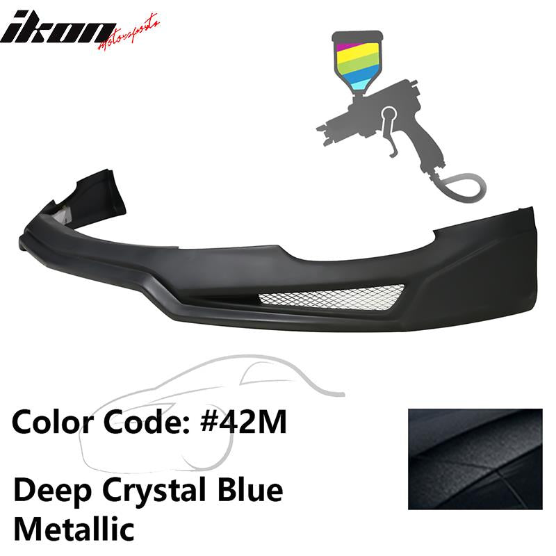 2014-2016 Mazda 3 V3 Style Painted Front Bumper Lip Spoiler PP