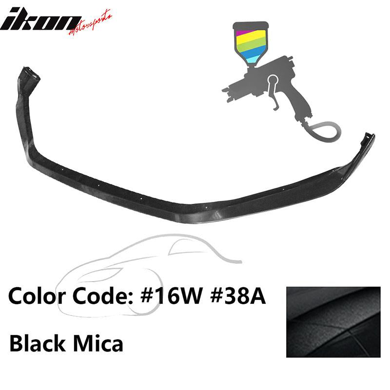 2014-2016 Mazda 3 4Dr 5Dr Mazdaspeed Style Front Bumper Lip Spoiler