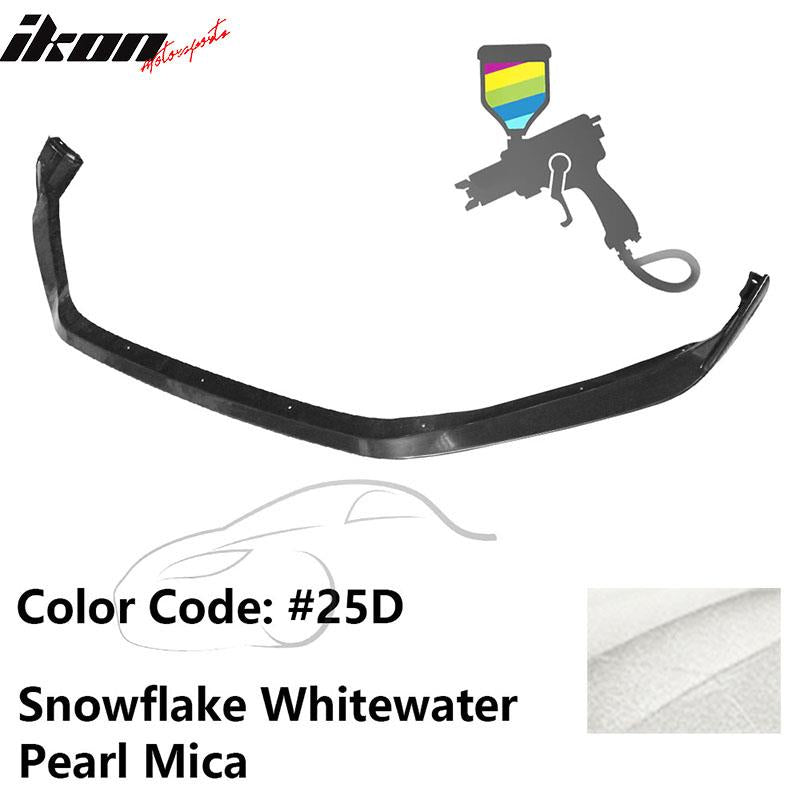 2014-2016 Mazda 3 4Dr 5Dr Mazdaspeed Style Front Bumper Lip Spoiler