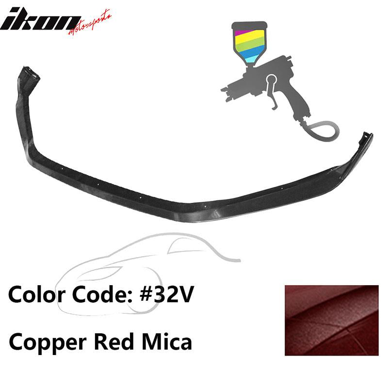 2014-2016 Mazda 3 4Dr 5Dr Mazdaspeed Style Front Bumper Lip Spoiler