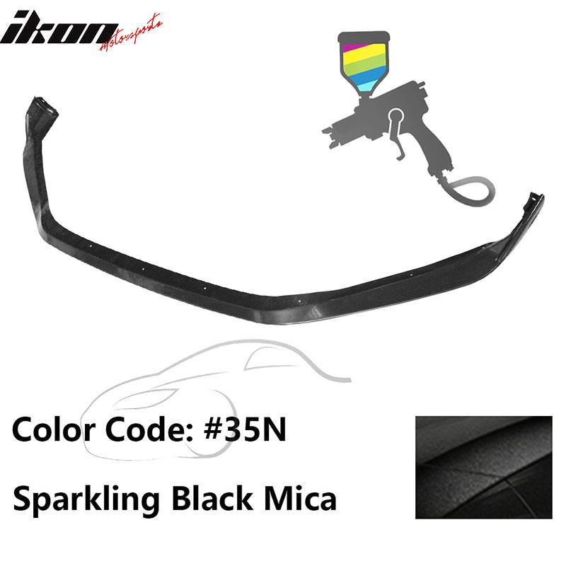 2014-2016 Mazda 3 4Dr 5Dr Mazdaspeed Style Front Bumper Lip Spoiler