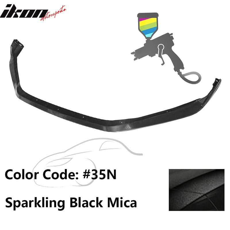 2014-2016 Mazda 3 4Dr 5Dr Mazdaspeed Style Front Bumper Lip Spoiler