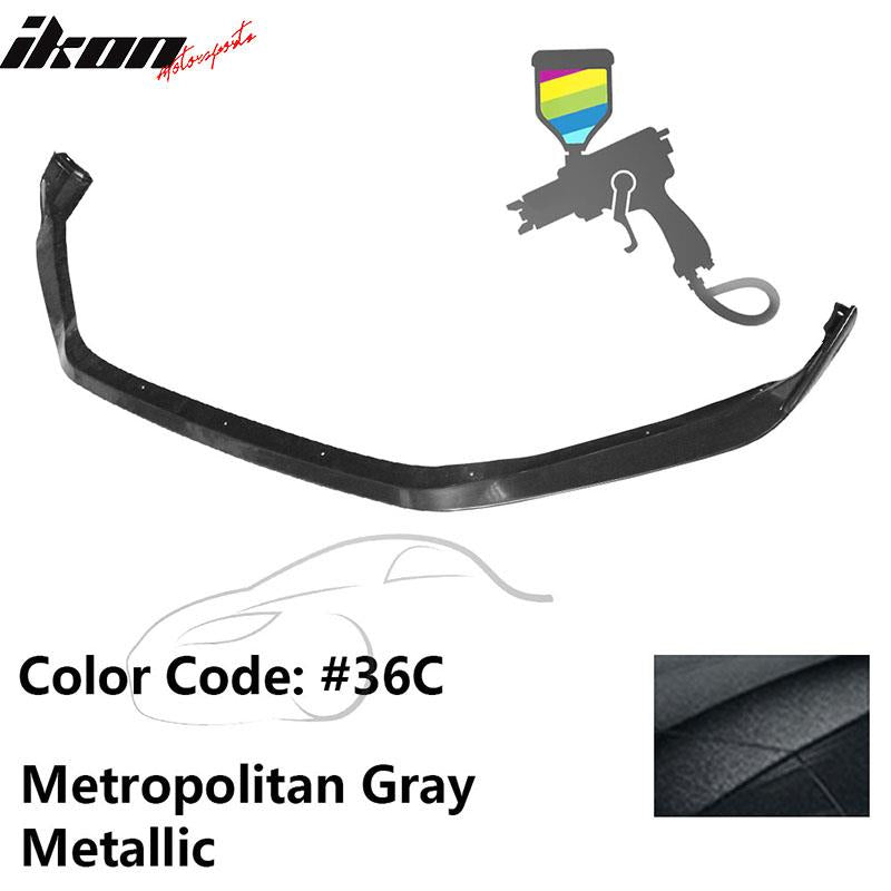 2014-2016 Mazda 3 4Dr 5Dr Mazdaspeed Style Front Bumper Lip Spoiler