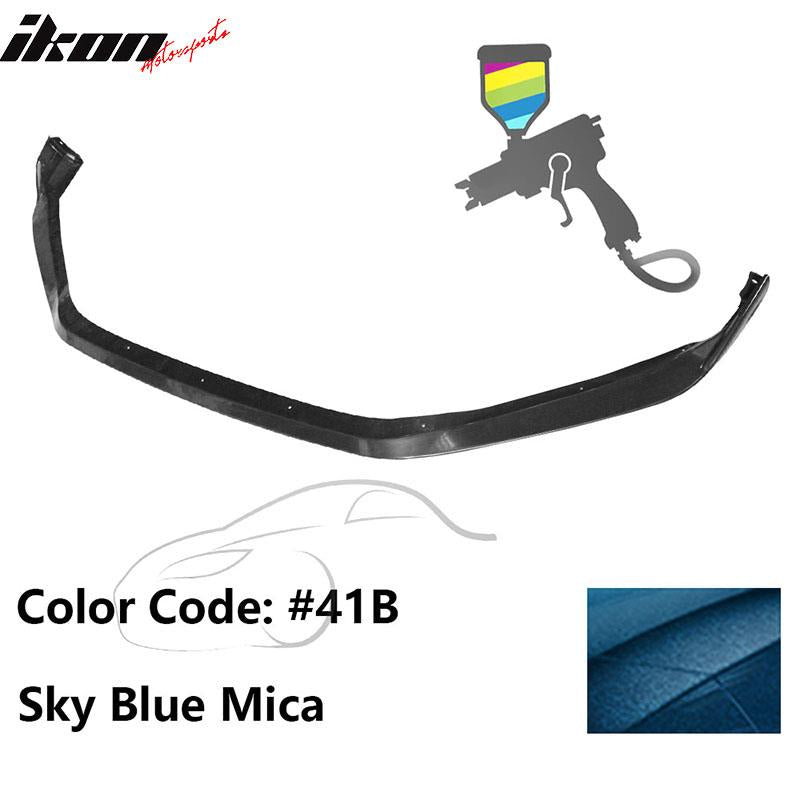 2014-2016 Mazda 3 4Dr 5Dr Mazdaspeed Style Front Bumper Lip Spoiler