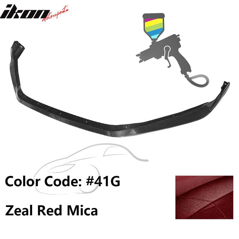 2014-2016 Mazda 3 4Dr 5Dr Mazdaspeed Style Front Bumper Lip Spoiler