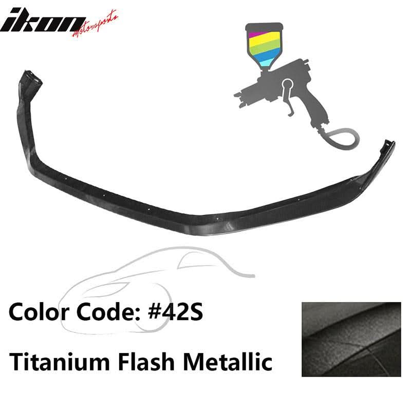 2014-2016 Mazda 3 4Dr 5Dr Mazdaspeed Style Front Bumper Lip Spoiler