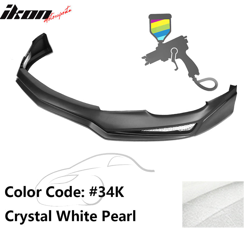 2017 Mazda 3 V3 Style Painted Front Bumper Lip Spoiler Splitter PP