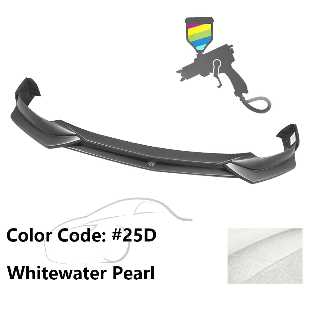 2019-2020 Mazda 3 4DR Front Bumper Lip Spoiler PP Sedan