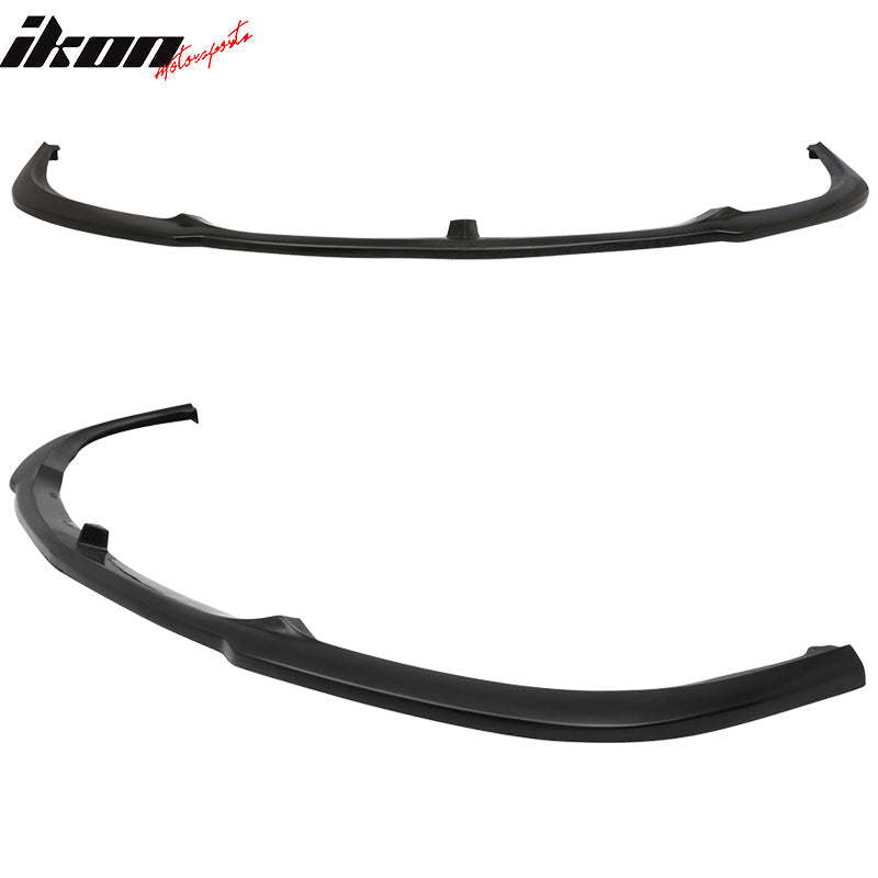 2010-2013 Mazda 3 Sport Style Unpainted Black Front Bumper Lip PU