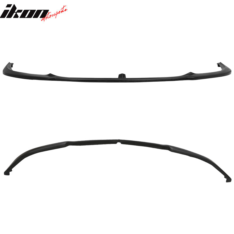 2010-2013 Mazda 3 Sport Style Unpainted Black Front Bumper Lip PU