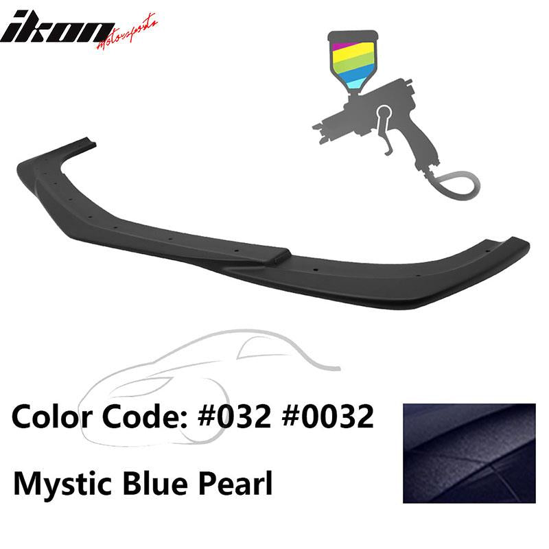 2012-2014 Benz W204 C63 AMG GH Style Painted Front Bumper Lip ABS