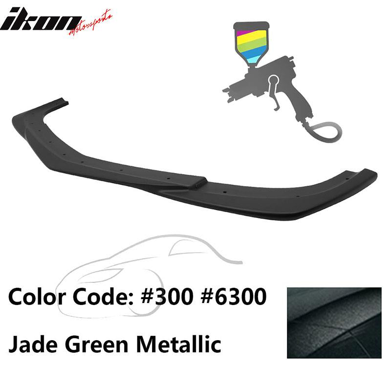 2012-2014 Benz W204 C63 AMG GH Style Painted Front Bumper Lip ABS