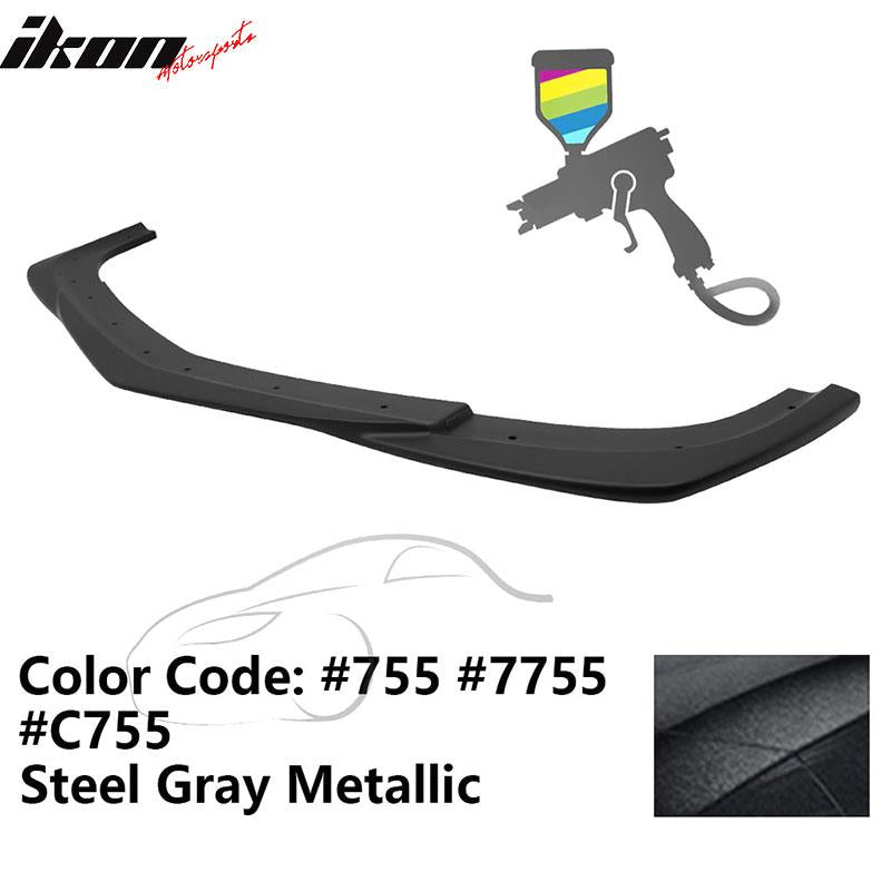 2012-2014 Benz W204 C63 AMG GH Style Painted Front Bumper Lip ABS