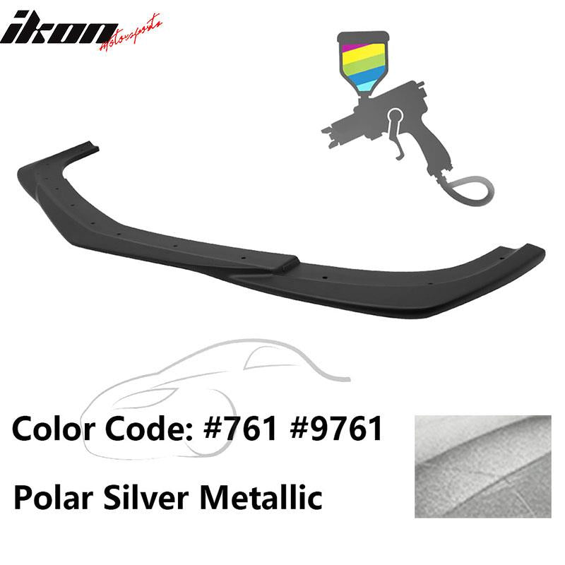 2012-2014 Benz W204 C63 AMG GH Style Painted Front Bumper Lip ABS