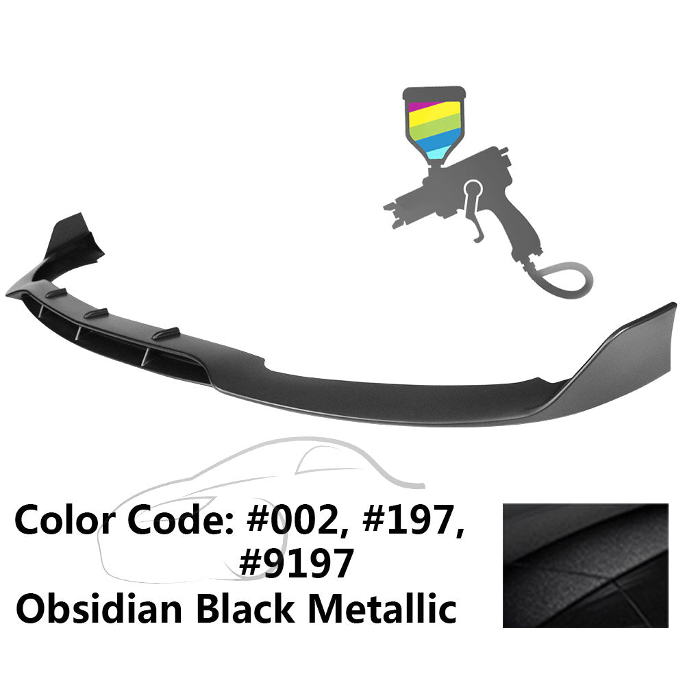 2015-2020 Benz W205 AP Style Painted Front Bumper Lip Spoiler PP