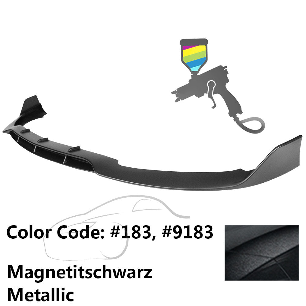 2015-2020 Benz W205 AP Style Painted Front Bumper Lip Spoiler PP