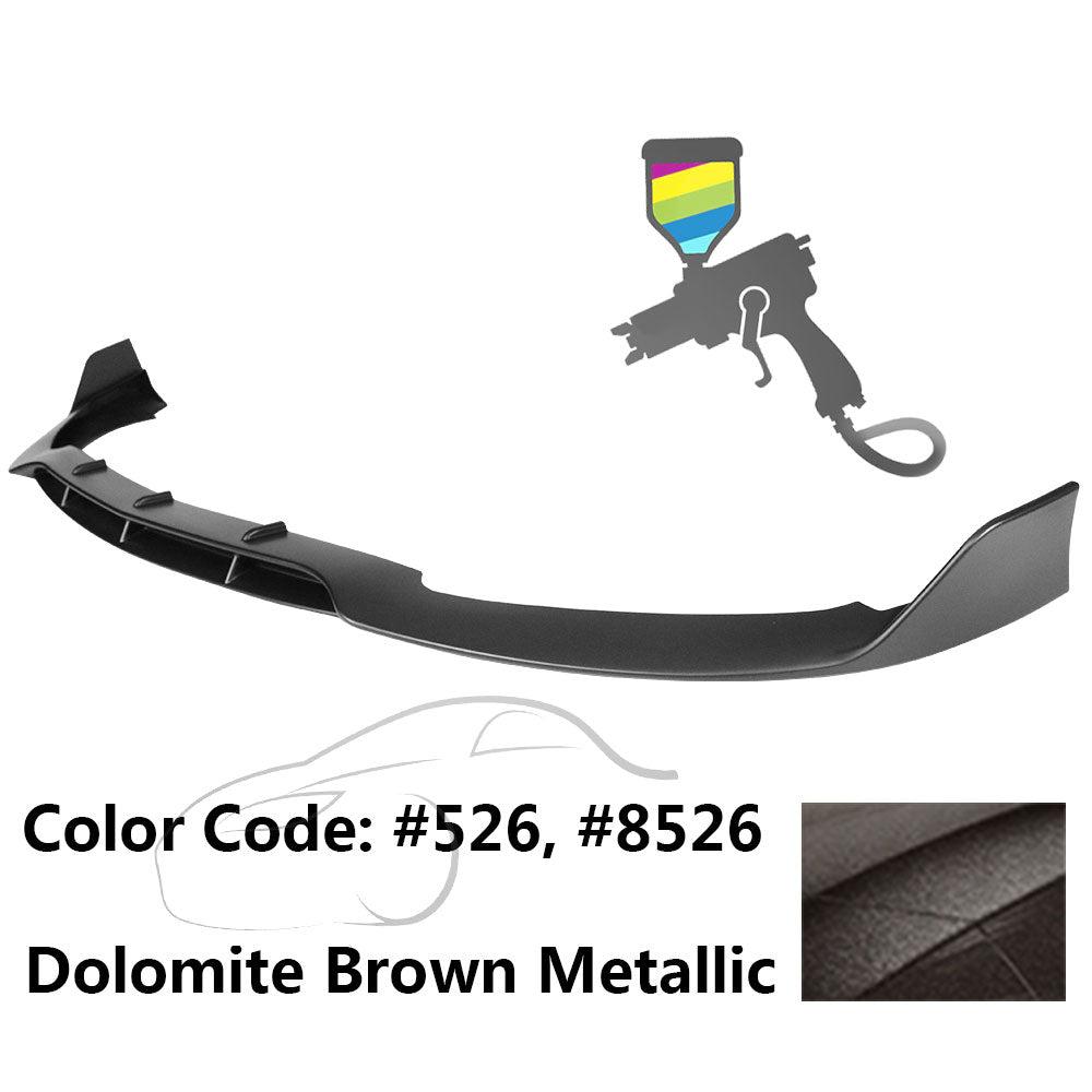 2015-2020 Benz W205 AP Style Painted Front Bumper Lip Spoiler PP