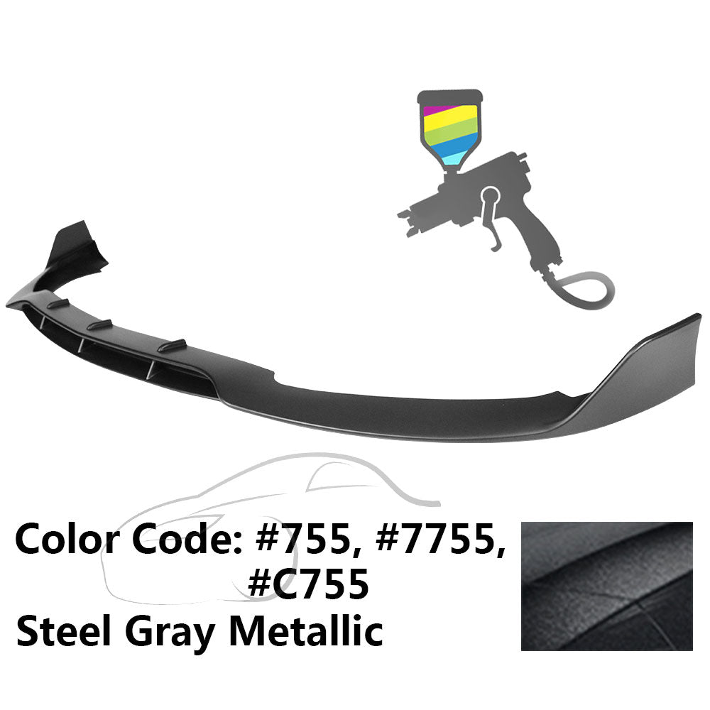 2015-2020 Benz W205 AP Style Painted Front Bumper Lip Spoiler PP