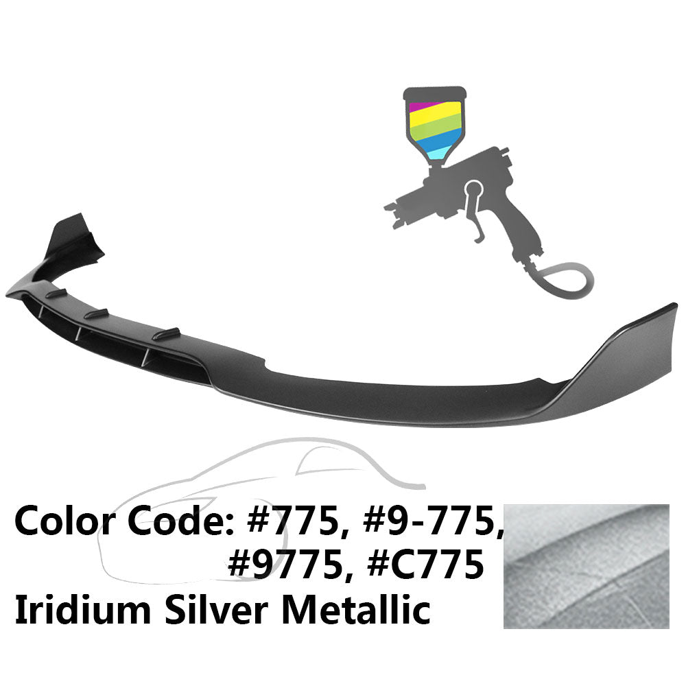 2015-2020 Benz W205 AP Style Painted Front Bumper Lip Spoiler PP