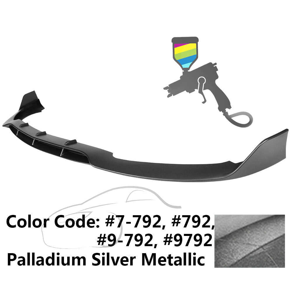 2015-2020 Benz W205 AP Style Painted Front Bumper Lip Spoiler PP