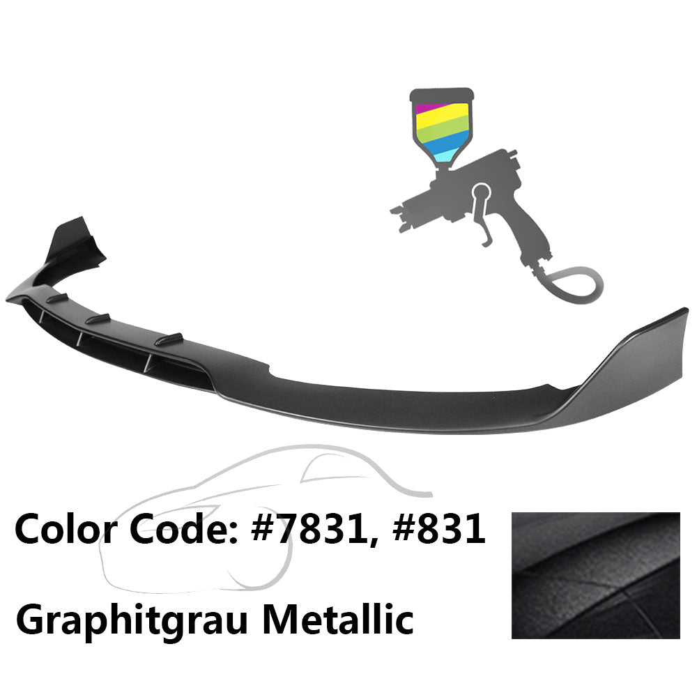 2015-2020 Benz W205 AP Style Painted Front Bumper Lip Spoiler PP