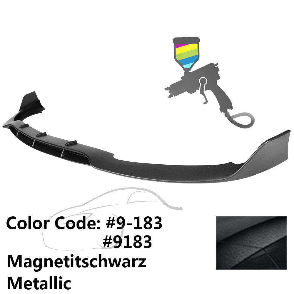 2015-2020 Benz W205 AP Style Painted Front Bumper Lip Spoiler PP