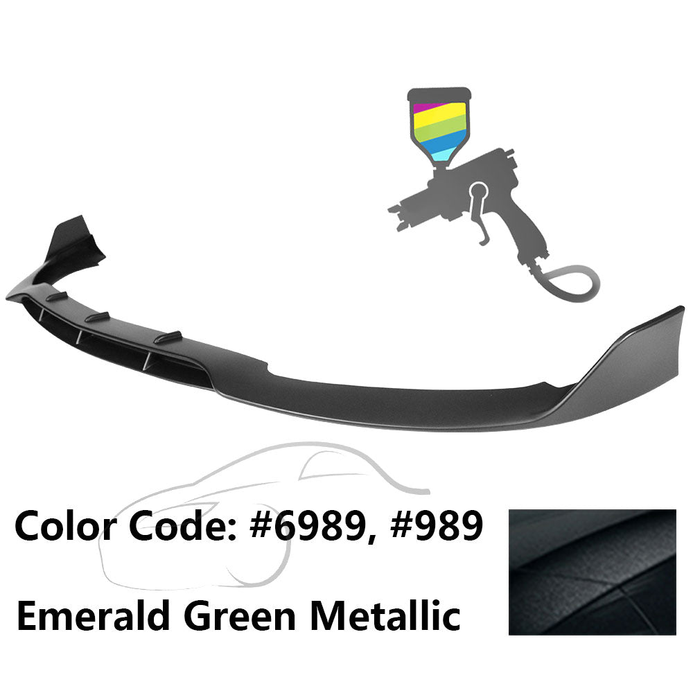 2015-2020 Benz W205 AP Style Painted Front Bumper Lip Spoiler PP
