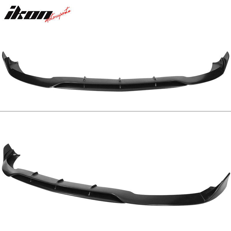 2015-2020 Benz W205 C Class C63 AMG Unpainted Black Front Bumper Lip