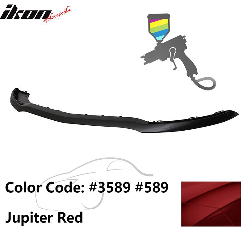 2014-2016 Benz C117 CLA AMG Style Painted Front Bumper Lip PP