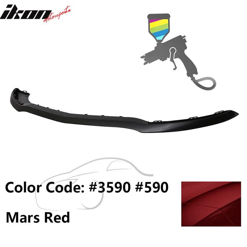 2014-2016 Benz C117 CLA AMG Style Painted Front Bumper Lip PP