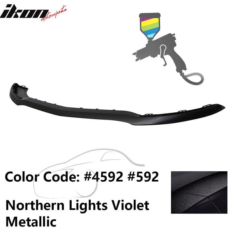 2014-2016 Benz C117 CLA AMG Style Painted Front Bumper Lip PP