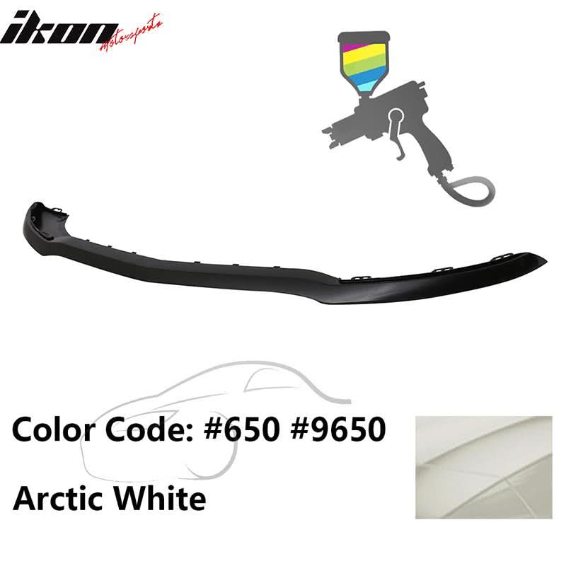 2014-2016 Benz C117 CLA AMG Style Painted Front Bumper Lip PP