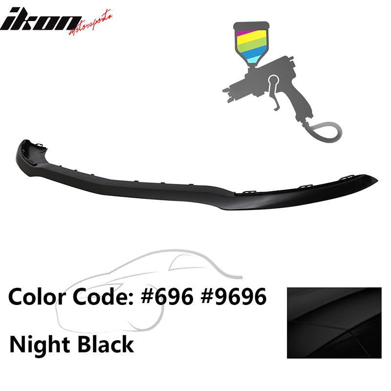 2014-2016 Benz C117 CLA AMG Style Painted Front Bumper Lip PP