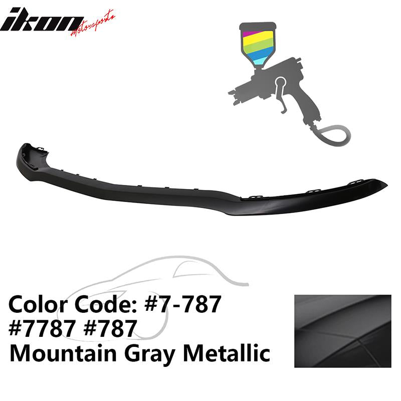 2014-2016 Benz C117 CLA AMG Style Painted Front Bumper Lip PP