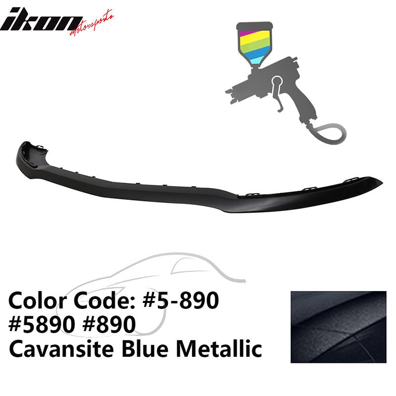 2014-2016 Benz C117 CLA AMG Style Painted Front Bumper Lip PP