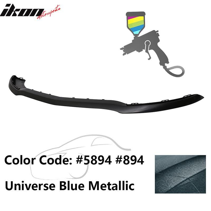 2014-2016 Benz C117 CLA AMG Style Painted Front Bumper Lip PP